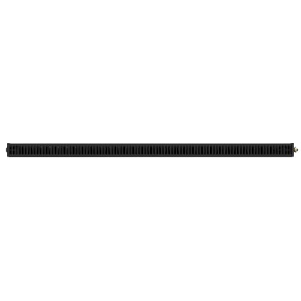 350648 mexen cc11 panelovy radiator 500 x 2000 mm spodne stredove pripojenie 1593 w cierna w6c11 050 200 70