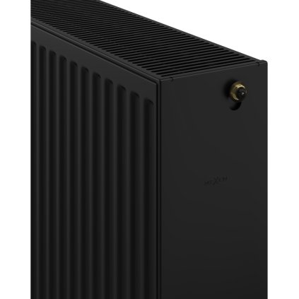 353981 mexen cc33 panelovy radiator 300 x 1800 mm spodne stredove pripojenie 2402 w cierna w6c33 030 180 70