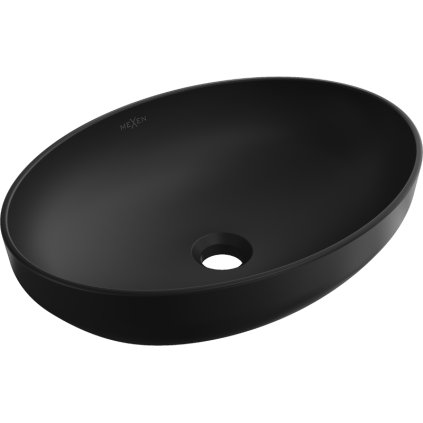 Mexen Cornelia, chiuveta blat 50 x 36 cm, negru mat, 21885085