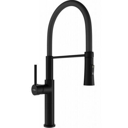 Mexen DINA, baterie pentru chiuveta inalta, negru mat, 672701-70