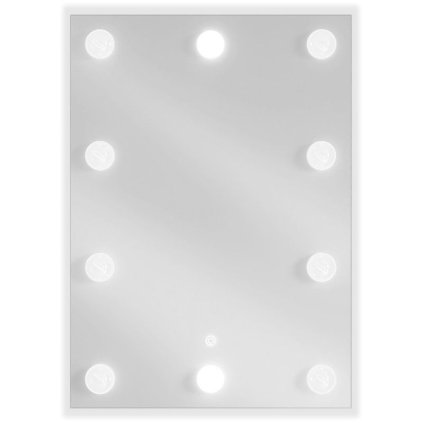 Mexen Dona, oglinda baie LED cu iluminare din spate 50 x 70 cm, 6000K, anti-aburire, 9818-050-070-611-00
