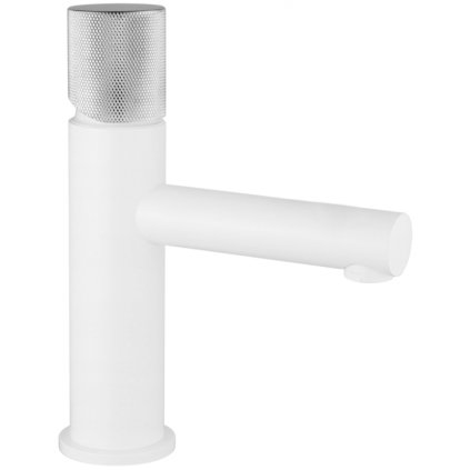 Mexen ELBA ONE - baterie lavoar cu comenzi design, alb-crom, 74101-22