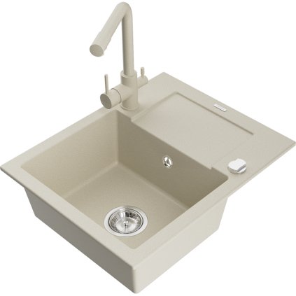 233073 mexen enzo granitovy drez 576x465x174 mm 1 komorovy bezova bateria duero bezova 6506 69 671600 69