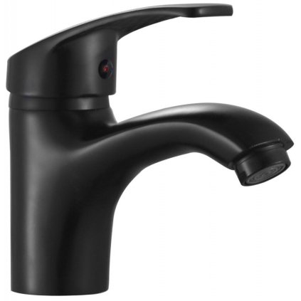 Mexen Fabia, baterie chiuveta, negru mat, 746500-70
