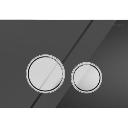 Mexen FENIX 06 - BUTON PENTRU MODUL Mexen, sticlă neagră, 600623