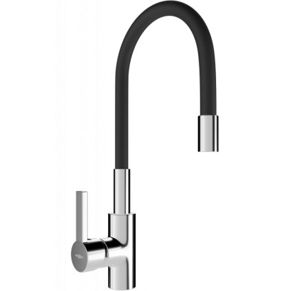 59362 2 mexen flex vysoka drezova bateria s flexibilnym ramenom cierna matna chromova 670900 07