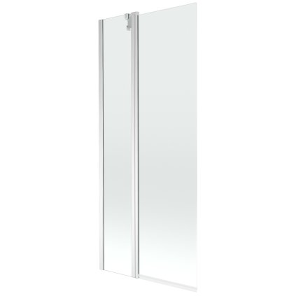 Mexen Flip, paravan de baie 1 aripă 80 x 150 cm, aripă rotativă, sticlă transparentă de 6 mm, profil cromat, 894-080-101-01-00