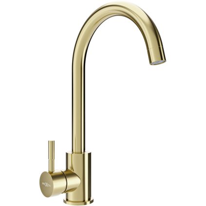 Mexen Foggia, baterie chiuveta inalta h-330, auriu mat, 671800-50