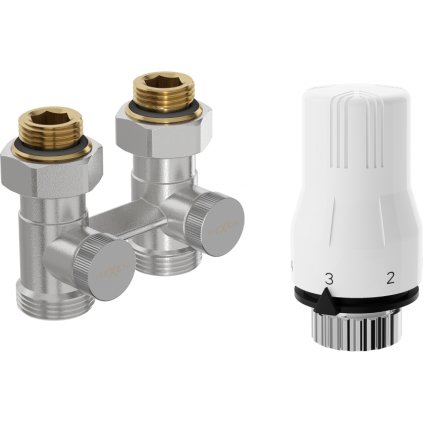 353054 mexen g02 termostaticka sada dn50 priama 1 2 x3 4 a termostaticka hlavica m30x1 5 mm ocelova w912 012 928 01