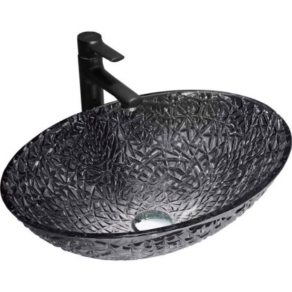 229857 mexen goa sklenene umyvadlo na dosku 50 x 36 x 15 5 cm cierna 24085070