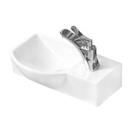 Lavoar Mexen HUGO, 40x22 CM, ALB, 21254000 L