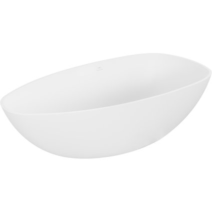 Mexen Imola, cadă de sine stătătoare din conglomerat 150 x 77 cm, alb mat, 57281507600