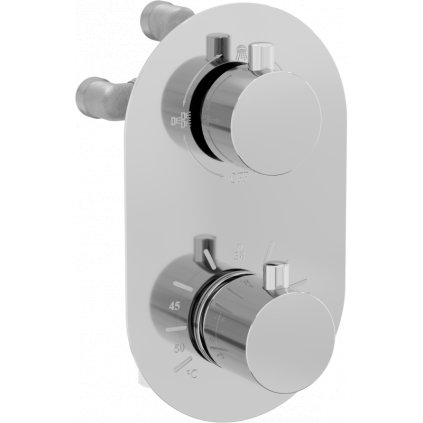 Mexen KAI - ROBINET DE DUȘ CU 3 PRISE, CROM, 77602-00