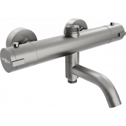 Robinet termostatic pentru baie/dus Mexen KAI, grafit, 77900-66