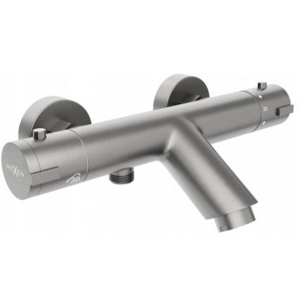 Mexen KAI, robinet termostatic pentru baie, grafit, 77300-66