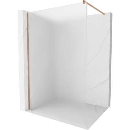 454094 mexen kioto sprchova zastena walk in 110 x 200 cm 8mm sklo namraza medeny matny profil 800 110 101 65 30
