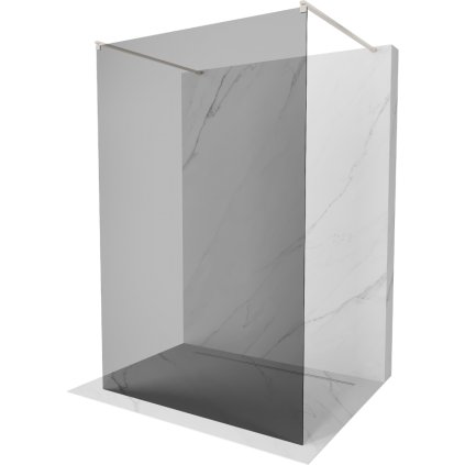 449357 mexen kioto sprchova zastena walk in 110 x 200 cm 8mm sede sklo brusena ocel profil 800 110 002 97 40