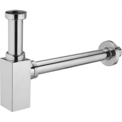 Sifon-semi-sifon pentru chiuveta Mexen Kvadrat, crom, 79960-00
