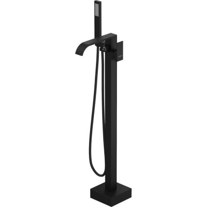 Mexen Lava, robinet pentru cada de baie, negru mat, 752433-70