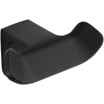 Mexen Lea, suport pentru prosoape 2 carlige, negru mat, 7026035-70
