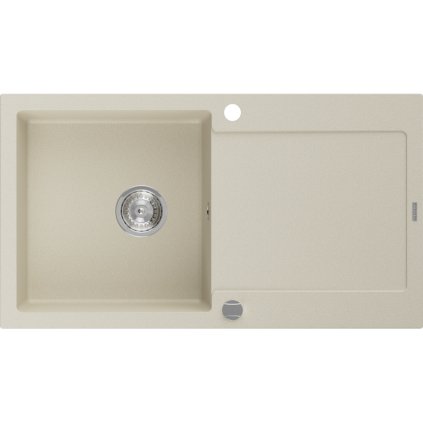 Mexen Leo - chiuveta granit 90x50cm, 1 camera, bej, 6501901010-69