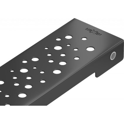 Capac Mexen M12 pentru jgheab din oțel inoxidabil 70 cm, negru, 1721070