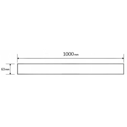 67845 mexen m15 kryt na nerezovy zlab 100 cm cierna 1724100