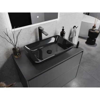 229890 1 mexen megan sklenene umyvadlo na dosku 56 x 36 x 11 cm cierna 24135670