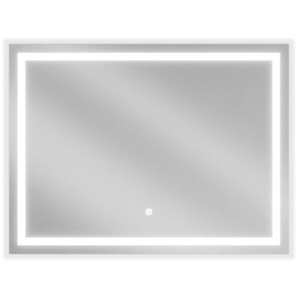 246474 mexen miko led kupelnove zrkadlo s podsvietenim 80 x 60 cm 6000k ochrana proti zahmlievaniu 9819 080 060 611 00