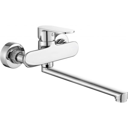 Mexen MILO - baterie pentru cadă cu gura lungă, crom, 71335-00