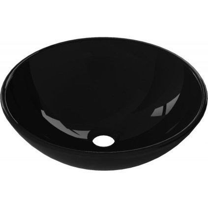 Mexen Mira, chiuveta blat din sticla 42 x 42 x 14,5 cm, negru, 24124270