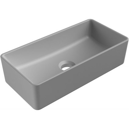 Mexen Nadia, chiuveta blat 46 x 23 cm, gri deschis mat, 21614661