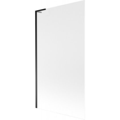 Mexen Next L, paravan de baie cu 1 aripă 100 x 150 cm, sticlă mată 6 mm, profil negru, 895-100-000-03-30-70