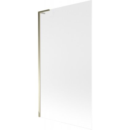 475133 mexen next l 1 kridlova vanova zastena 100 x 150 cm 6mm sklo namraza zlaty leskly profil 895 100 000 03 30 50