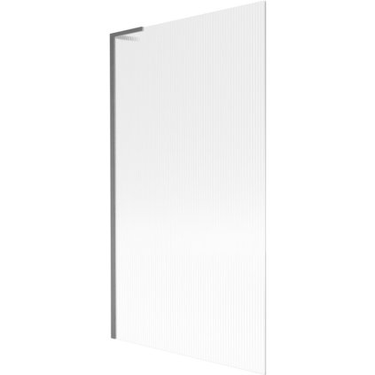 Mexen Next L, paravan de baie cu 1 aripă 100 x 150 cm, sticlă de 6 mm cu model nervuri, profil grafit, 895-100-000-03-09-66
