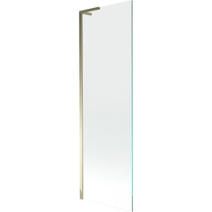Mexen Next L, paravan de baie cu 1 aripă 60 x 150 cm, sticlă transparentă de 6 mm, profil auriu lucios, 895-060-000-03-00-50