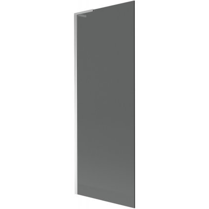 Mexen Next L, paravan de baie cu 1 aripă 70 x 150 cm, sticlă gri 6 mm, profil cromat, 895-070-000-03-40-01