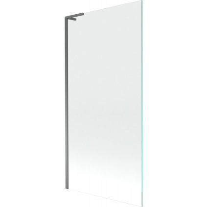 Mexen Next L, paravan de baie cu 1 aripă 90 x 150 cm, sticlă transparentă de 6 mm, profil grafit, 895-090-000-03-00-95
