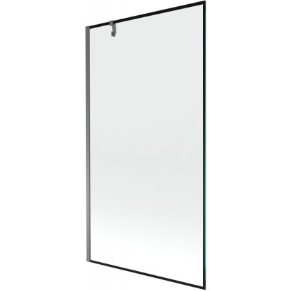 Mexen Next, paravan de baie cu 1 aripă 100 x 150 cm, sticlă transparentă de 6 mm - model negru, grafit, 895-100-000-00-70-95