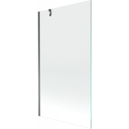 Mexen Next, paravan de baie cu 1 aripă 100 x 150 cm, sticlă transparentă de 6 mm, grafit, 895-100-000-00-00-95