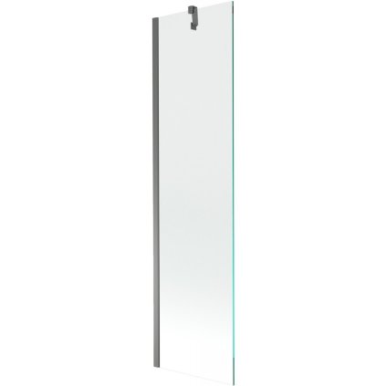 Mexen Next, paravan de baie cu 1 aripă 50 x 150 cm, sticlă transparentă de 6 mm, grafit, 895-050-000-00-00-95