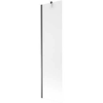 Mexen Next, paravan de baie cu 1 aripă 50 x 150 cm, sticlă mată de 6 mm, grafit, 895-050-000-00-30-95