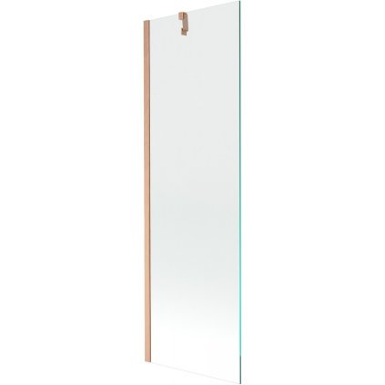 Mexen Next, paravan de baie cu 1 aripă 60 x 150 cm, sticlă transparentă de 6 mm, cupru mat, 895-060-000-00-00-65