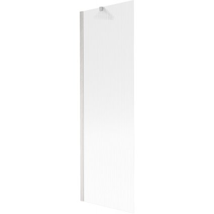 Mexen Next, paravan de baie cu 1 aripă 60 x 150 cm, nervuri din sticlă de 6 mm, oțel, 895-060-000-00-09-97