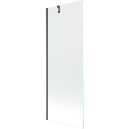 Mexen Next, paravan de baie cu 1 aripă 70 x 150 cm, sticlă transparentă de 6 mm, grafit periat, 895-070-000-00-00-66