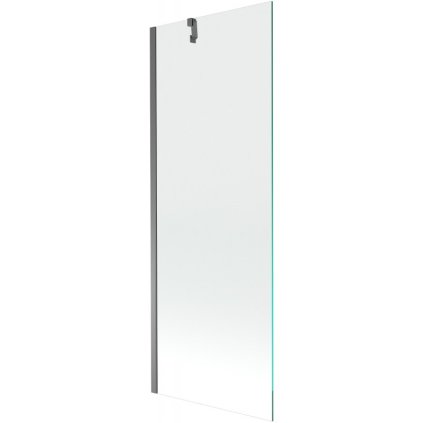 Mexen Next, paravan de baie cu 1 aripă 70 x 150 cm, sticlă transparentă de 6 mm, grafit, 895-070-000-00-00-95