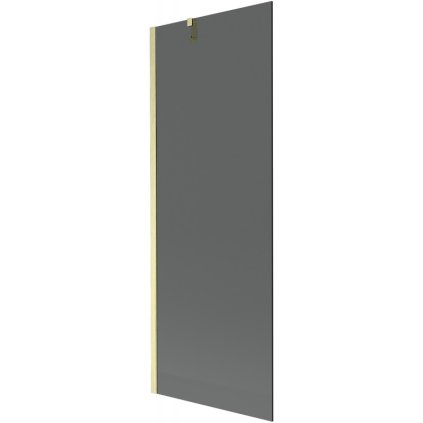 484904 4 mexen next 1 kridlova vanova zastena 70 x 150 cm 6mm sede sklo zlata matna 895 070 000 00 40 55