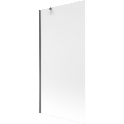 Mexen Next, paravan de baie cu 1 aripă 90 x 150 cm, sticlă mată de 6 mm, grafit, 895-090-000-00-30-95