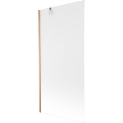 Mexen Next, paravan de baie cu 1 aripă 90 x 150 cm, sticlă mată 6 mm, cupru mat, 895-090-000-00-30-65
