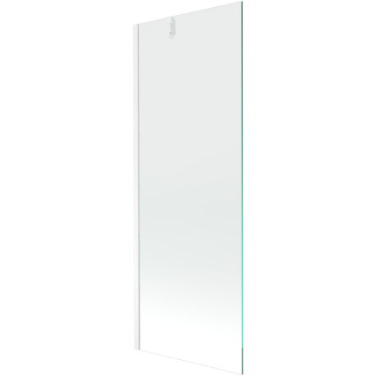 Mexen Next, paravan de baie 1 aripă 70 x 150 cm, aripă fixă, sticlă transparentă de 6 mm, profil alb, 895-070-000-00-00-20